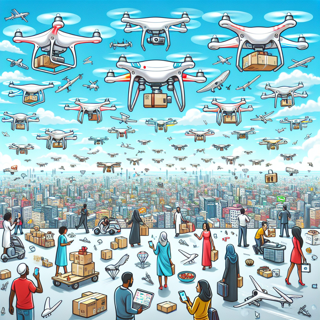 Drone delivery services