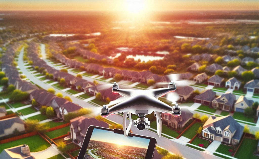 Drones for real estate photography