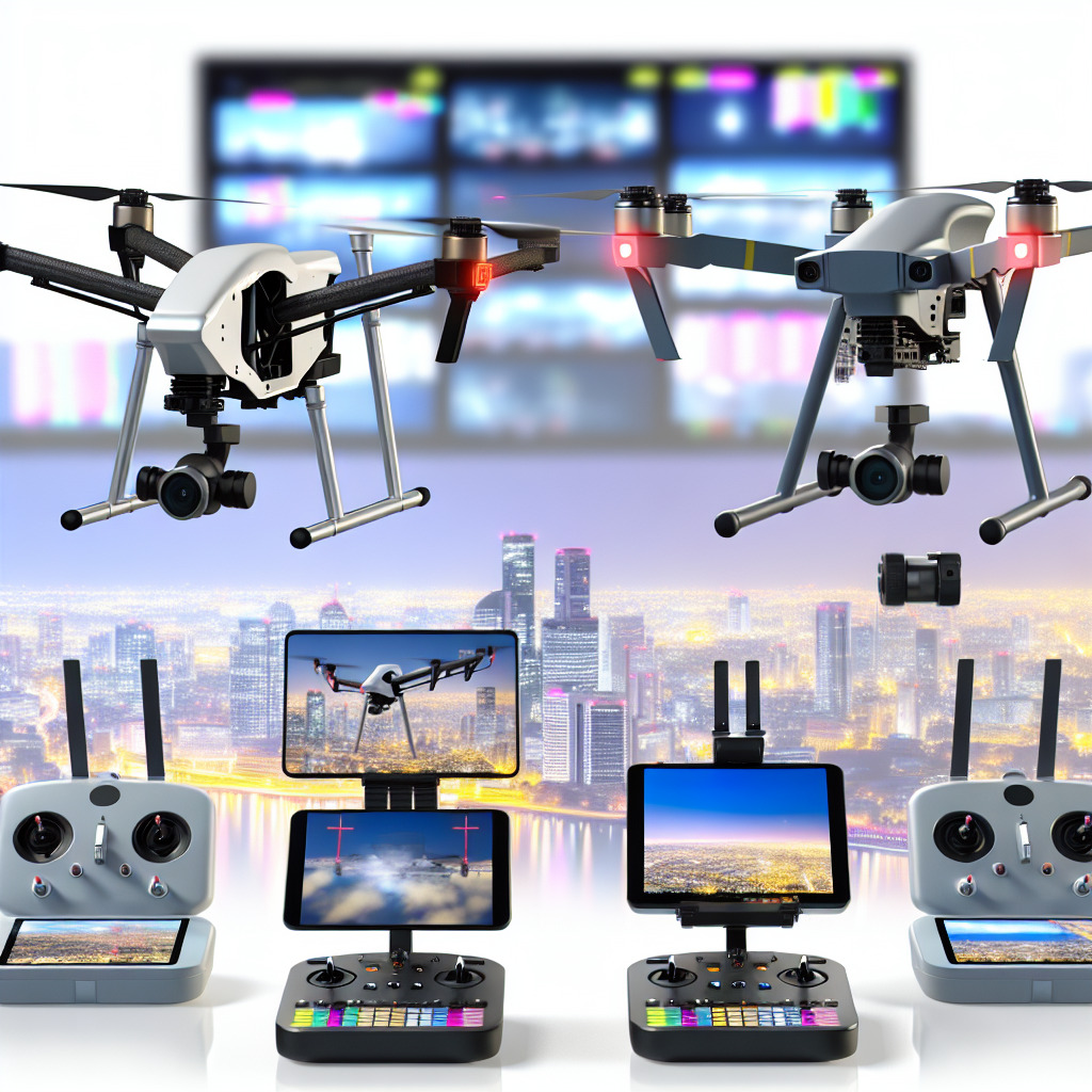 Professional drones for videography